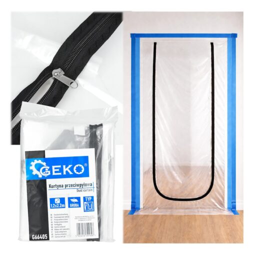Tolmutõkkekardin uksele 220x120cm tüüp U Tolmutõkkekardin uksele 220x120cm tüüp U