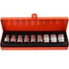 TORX Padrunikomplekt E10-E24 CrV 1/2 10osa /metall karp/