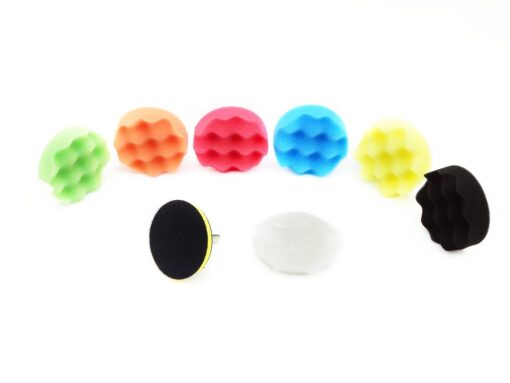 Värvi poleerimiskäsnade komplekt 80mm Värvi poleerimiskäsnade komplekt 80mm