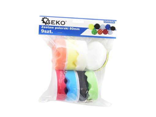 Värvi poleerimiskäsnade komplekt 80mm Värvi poleerimiskäsnade komplekt 80mm