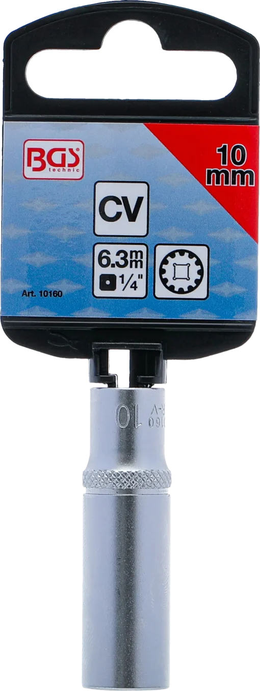 10160_09 Hylsy Gear Lock, syvä – 6,3 mm (1/4") – 10 mm -4