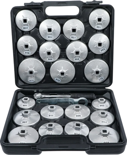 1035 Öljynsuodatinavainsarja – alumiinipainevalu – 12,5 mm (1/2") – 23-os. -1