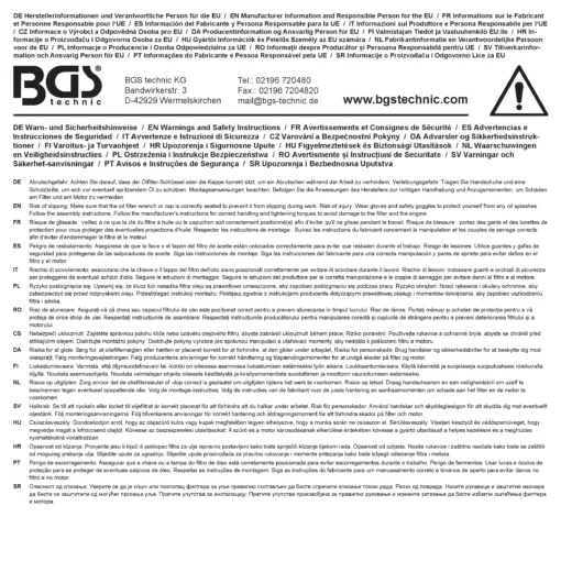 Öljynsuodatinavain – 12-kulmainen – Ø 75 mm -safety