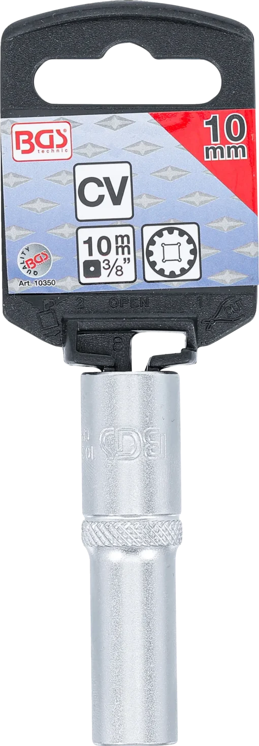 10350_09 Hylsy Gear Lock, syvä – 10 mm (3/8") – 10 mm -3