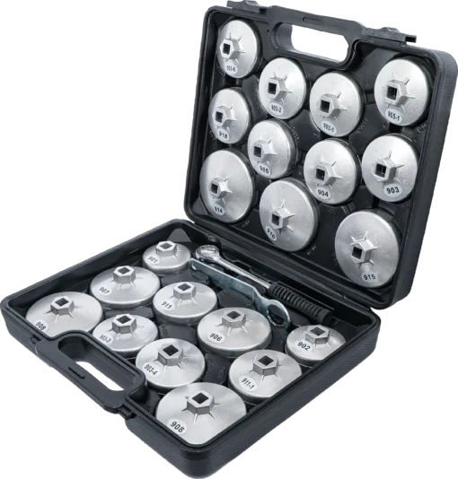 1035_02 Öljynsuodatinavainsarja – alumiinipainevalu – 12,5 mm (1/2") – 23-os. -3