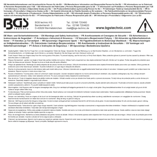 1038_10 Lukkopihdit öljynsuodattimelle – Ø 53 - 115 mm – 230 mm -safety