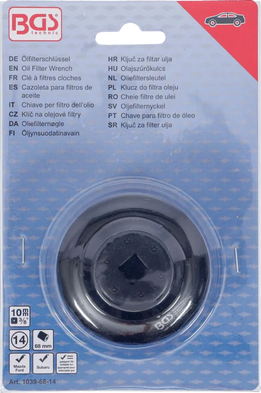 1039-68-14_09 Öljynsuodatinavain – 14-kulmainen – Ø 68 mm – Ford, Mazda, Subaru -4